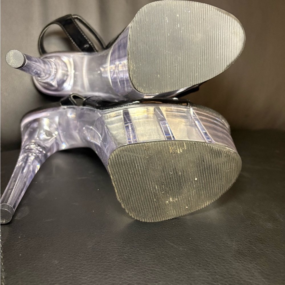 Elegant Transparent Heels